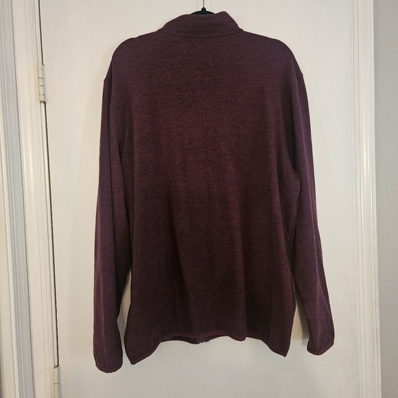 NWOT Mens Avalance Maroon Zip Up Jacket Size XL - Picture 3 of 10